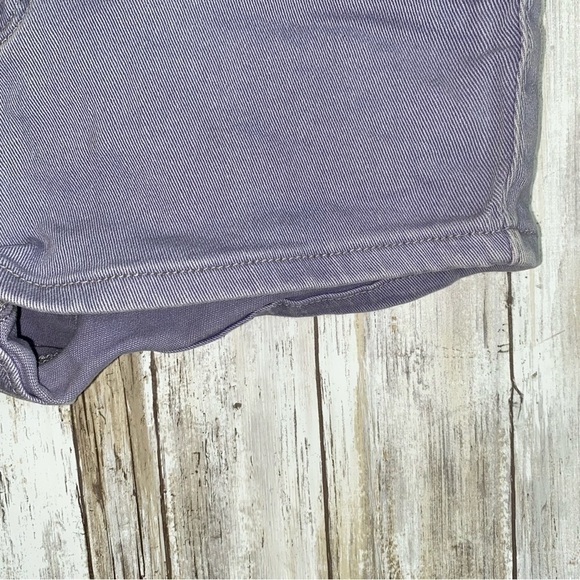 BDG High Rise Erin 5 Pocket Purple Shortie Shorts - Picture 3 of 6